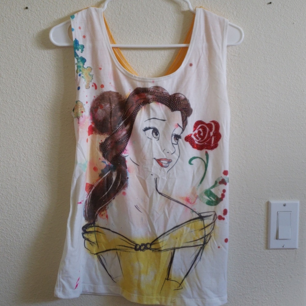 Disney Belle shirt with bow back